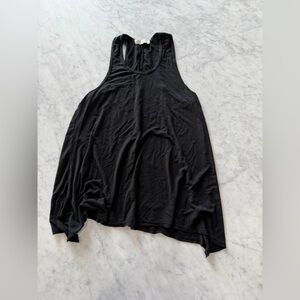 Joah Brown Black Racerback Tank M/L Modal Stretch Fitted Basic